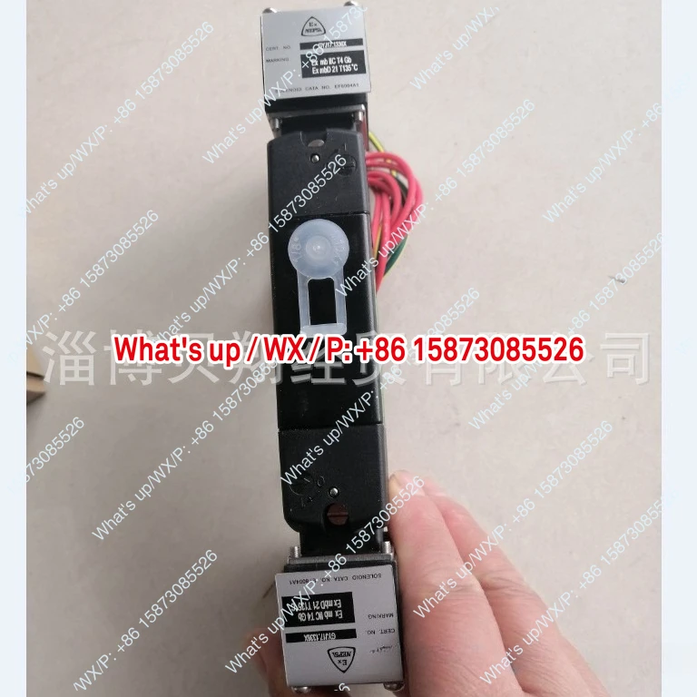 American ASCO solenoid valve two position five way double coil explosion-proof EF8551A002MS 1/4NPT  DN6genuine