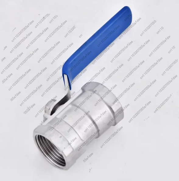 1pc stainless steel one-piece threaded ball valve internal thread valve 2 3 4 points