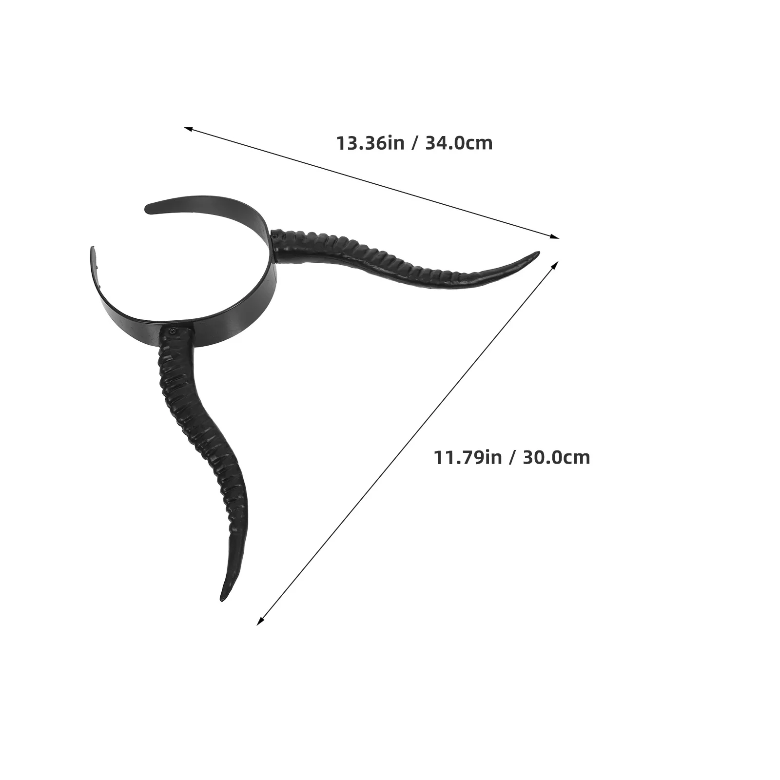 Plastic Duivel Hoorns Hoofdband Halloween Gothic Schoonheid Accessoire Heks Aankleden Party Prop voor Vrouwen en Kinderen Herbruikbare Cosplay