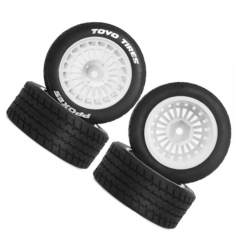 Go 14301 14302 14303 60mm Off-Road Car Rubber Tire for 1/14 RC Car Upgrade D-A28R