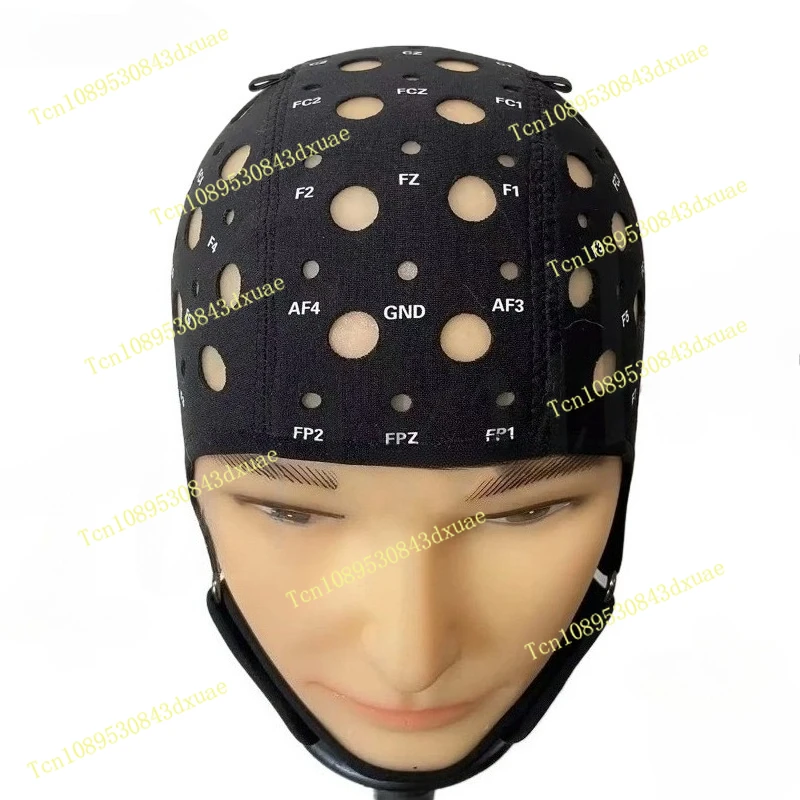 

Thickened EEG Cap Electrode Cap Sandwich Thickened New Standard EEG Transcranial Positioning Cap Can Be Customized