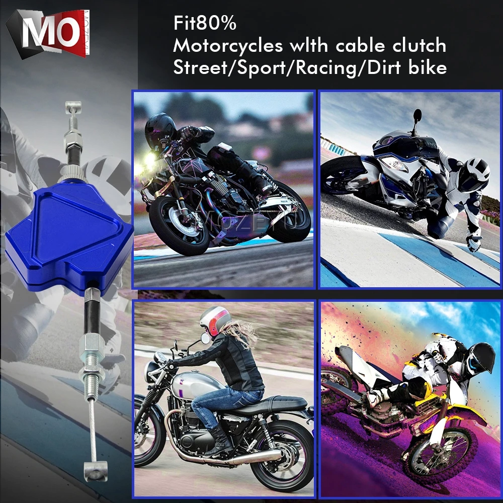 Motorcycle Stunt Clutch Lever Easy Pull Cable System For YAMAHA WR200 WR250F WR250R WR250X WR250Z WR450F WR 200 250 450 F R X Z