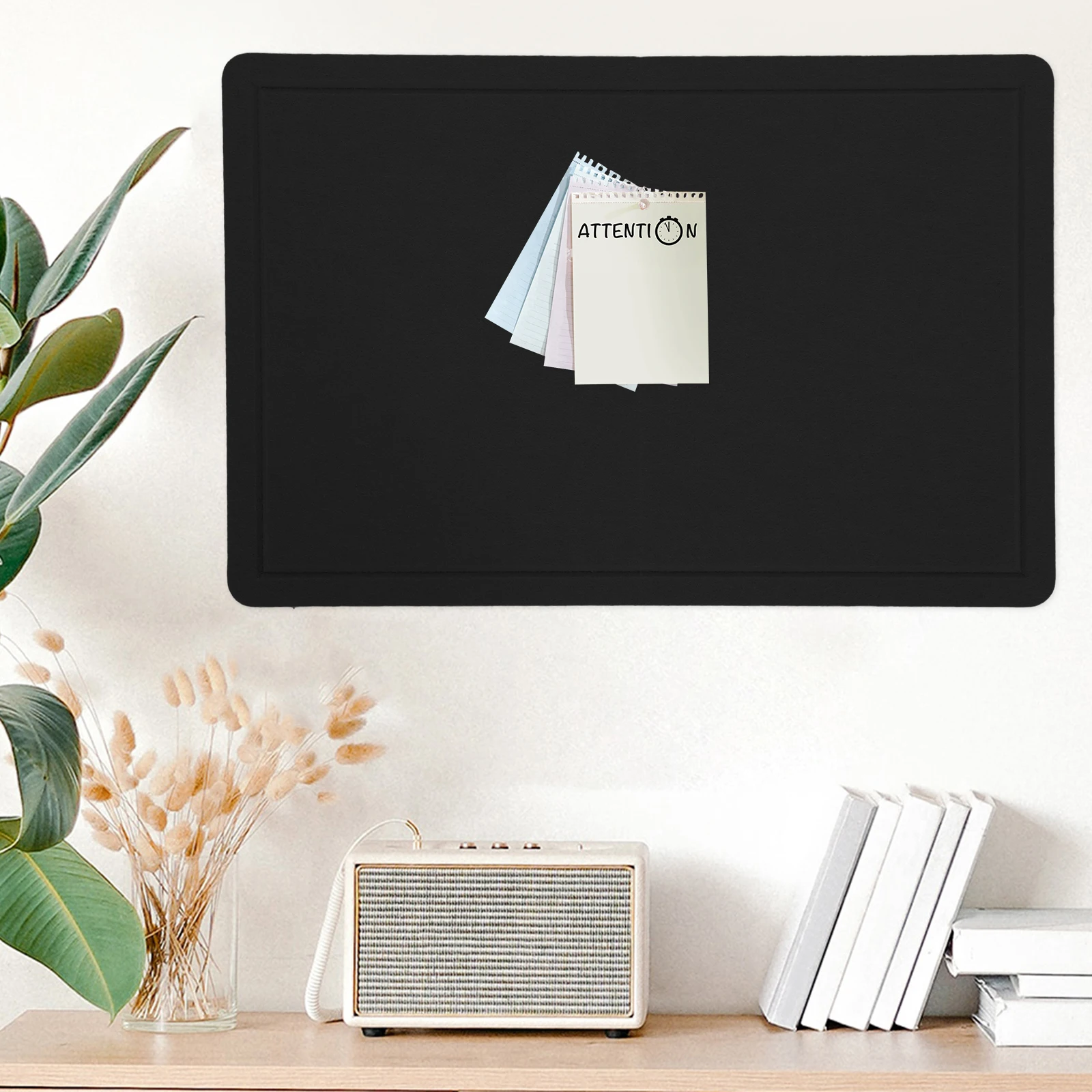 

Felt Home Wall Display Boards Board Bulletin Board Decor Easy Installation Pin Boards For Walls Practical Decor