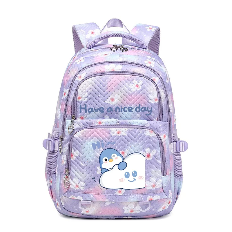 

Школьный рюкзак для студентов колледжа-подростков, легкий повседневный спортивный рюкзак для путешествий на открытом воздухе, практичная универсальная прочная стильная сумка