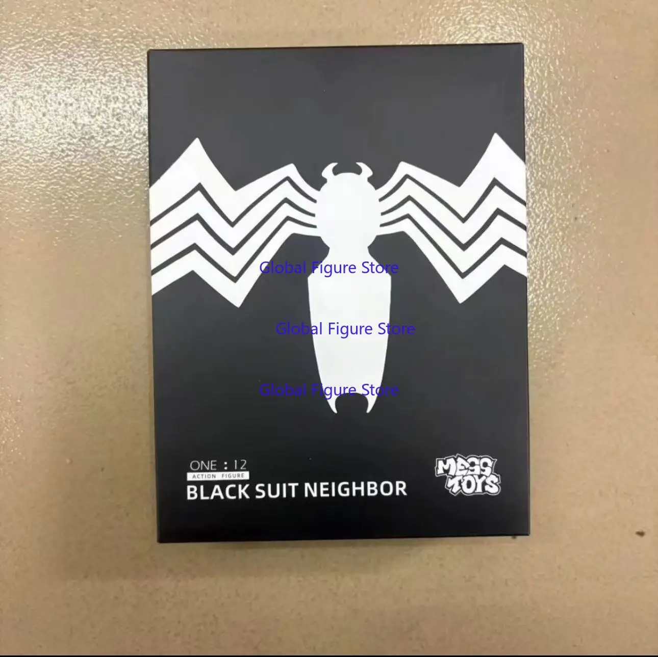 mess-toys-black-neighbor-symbiotic-spider-man-black-venom-warsuit-joint-hands-on-model