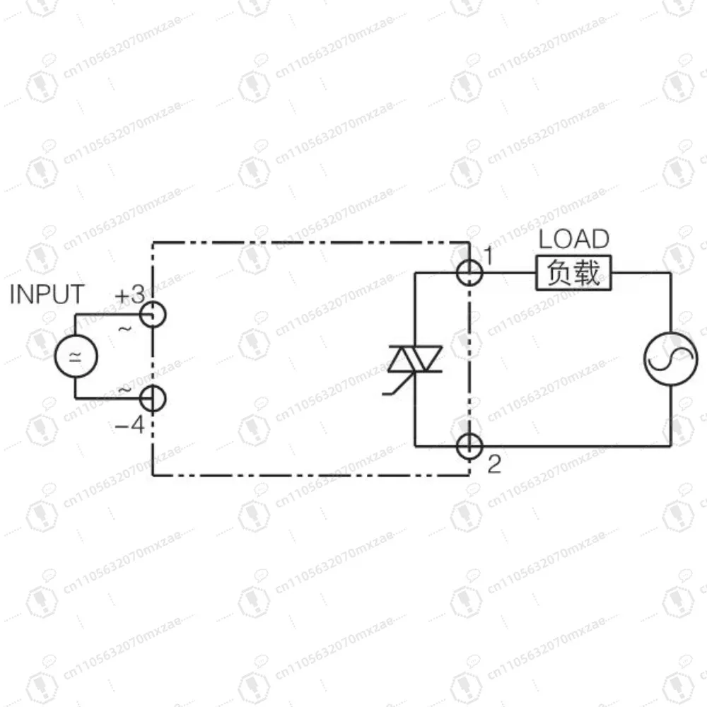 مرحل الحالة الصلبة العالمي 40 أمبير، حامل السكك الحديدية DIN SSR مع المشتت الحراري لأحمال التيار المتردد، الوحدة الصناعية XSSR-3DA4840H