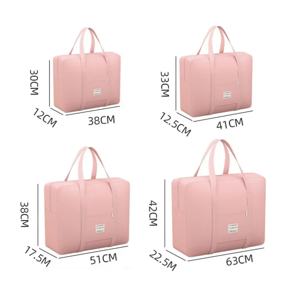 Folding Travel Storage Bag Large Capacity Oxford Travel Luggage Bag Waterproof Multifunction Trip Handbags Clothes Organizer