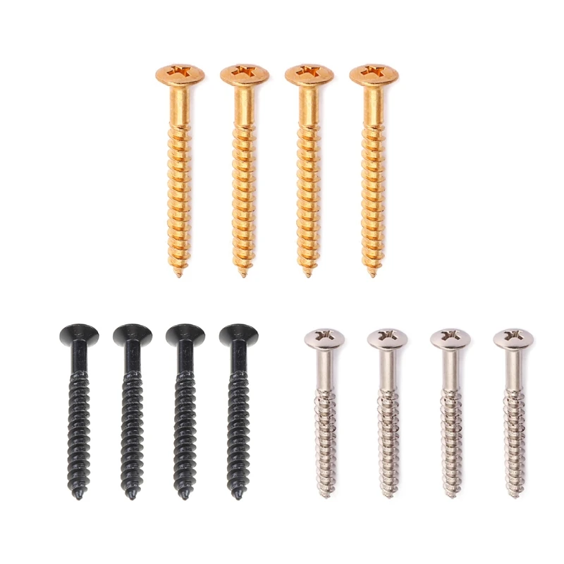 Neck Plate Mounting Screws For Bolt-On Neck . Guitar Parts Accessory