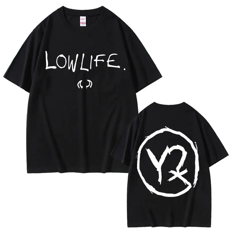 

Yungblud Lowlife Album Logo 2025 T-shirt Men Women Fashion Rock Retro Short Sleeve Tshirt Men's Casual Cotton Oversized T Shirts