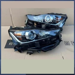Car front bumper headlight half assembly For Lexus IS200 300 350 250 turn signal DRL daytime runnning light 2pcs