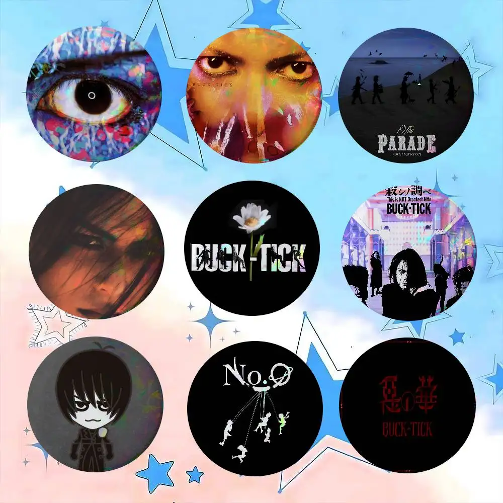 Vintage Classic B-Buck T-Tick Anime   Button Pin Metal Cute Brooch Collar Lapel Pin Badge Women Fashion Cartoon Lover Creative