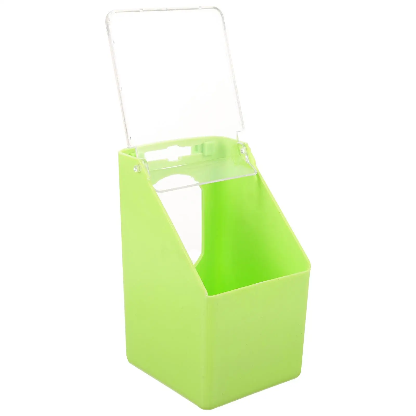 

Pigeon Feeder Green Hanging Box Large Capacity Multifunctional Cage Bird Food Water Basin Storage Container Practical Gift Easy