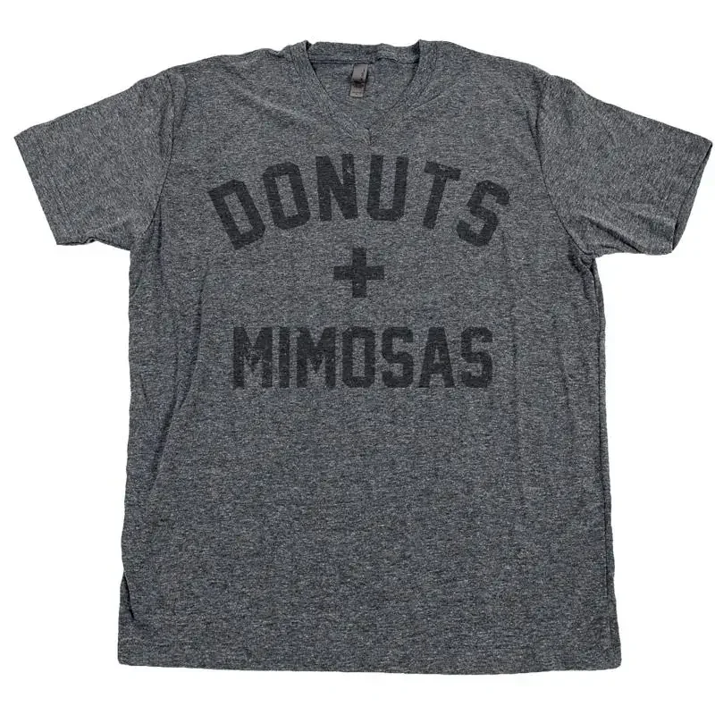 DONUTS MIMOSA T shirt Champagne Doughnuts Sunday Brunch Donut Sprinkles