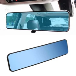Rear View Mirror,300mm Anti Glare Rearview Mirror Convex Panoramic Rearview Mirror Clip on Car Mirror to Reduce Blind Spot