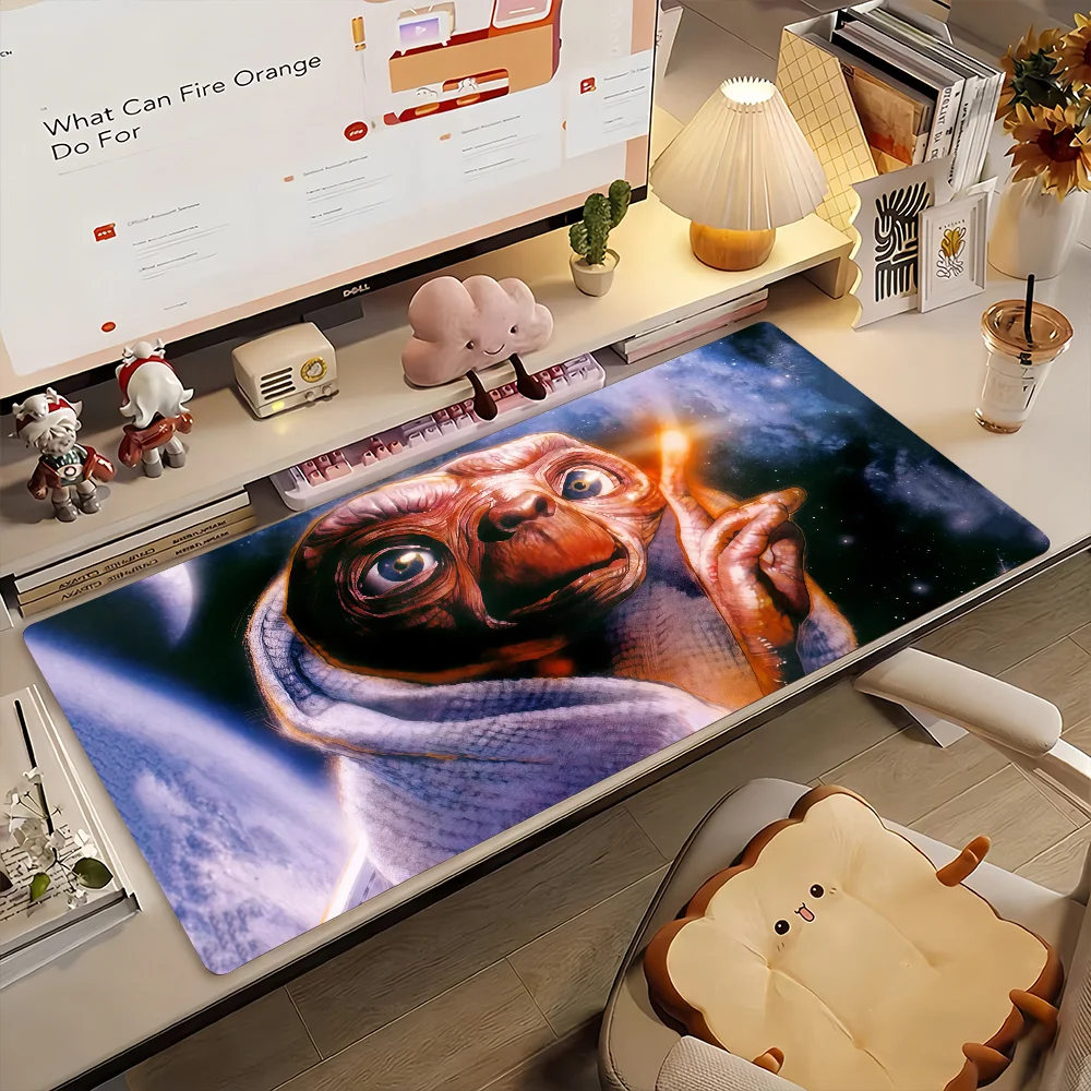 E-E.T The E-ExtraS T-Terrestrial Mouse Pad Non-slip DeskMat PC Laptop Accessories Rubber Office Keyboard Large Gamers Decoracion