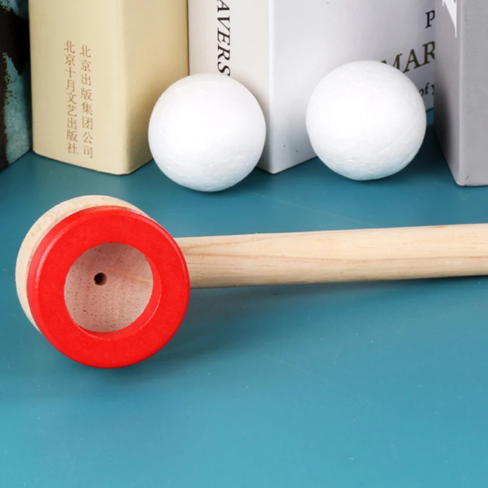 

3 Pcs Wooden Ball Blower Floating Pipes Kids Toys Balance Blowing Game Educational Fun Sports Family Activities