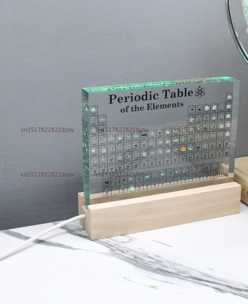 Junior High School Chemistry Periodic Table 3D Teacher's Day Practical Gift Study Desk Decoration Ornament