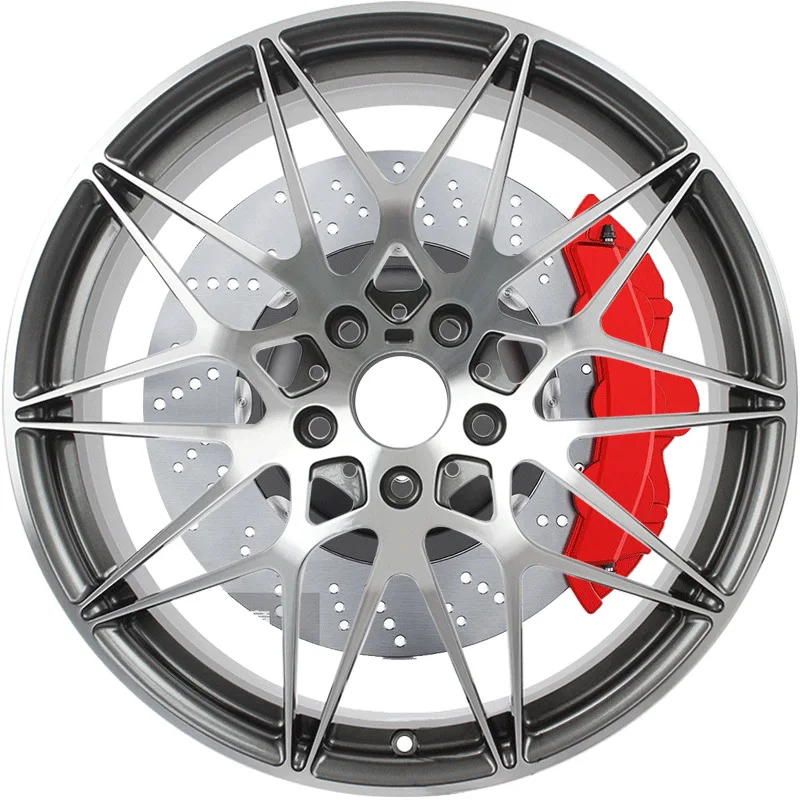 

Forged Aluminum Alloy Wheels Lightweight Universal Fitment Chrome Finish Multi Spoke Design New 30mm 5*112/120 Passenger Car