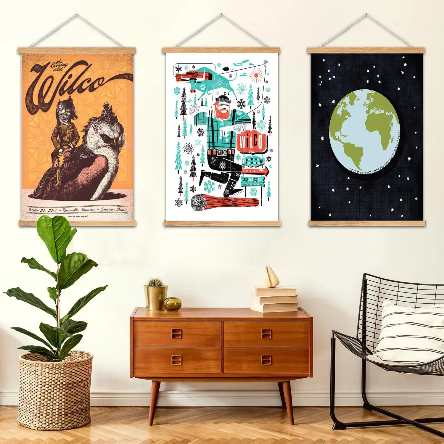 Poster Seni Kanvas Lukisan Din - Art Print Framed ulasan dan harga