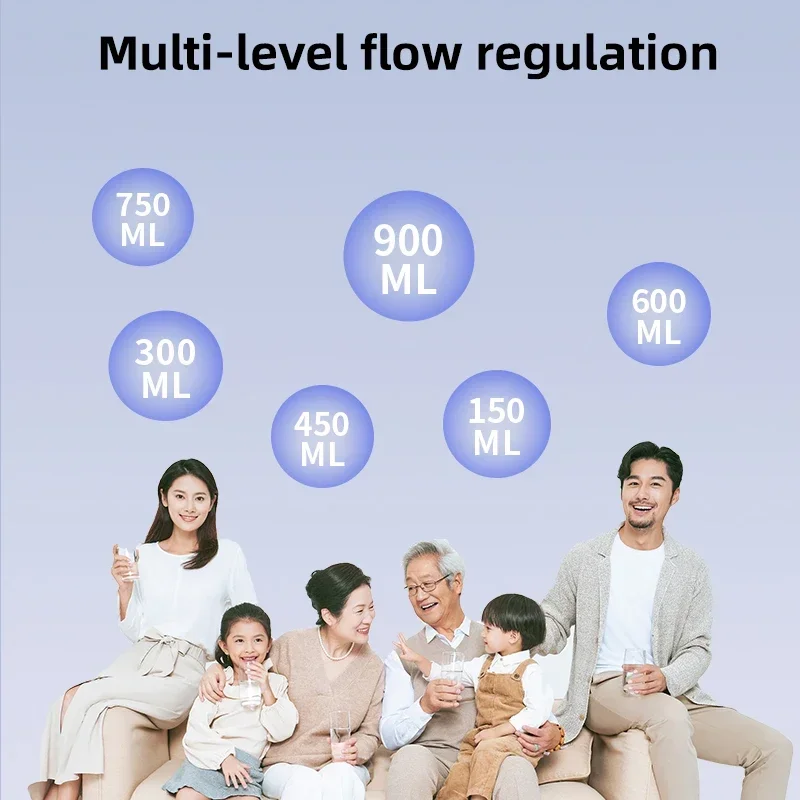 Máquina para fabricar hidrógeno de 1500ml, máquina de respiración de hidrógeno portátil, generador de agua de hidrógeno, máquina de inhalación H2O2