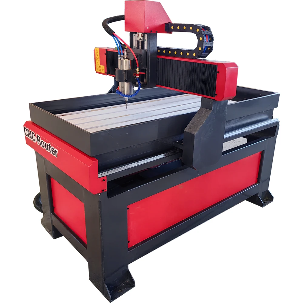 Desktop 6090 Mini Cnc Router 2.2Kw Router Cnc Suitable For Wood Medium Density Fiberboard  Router