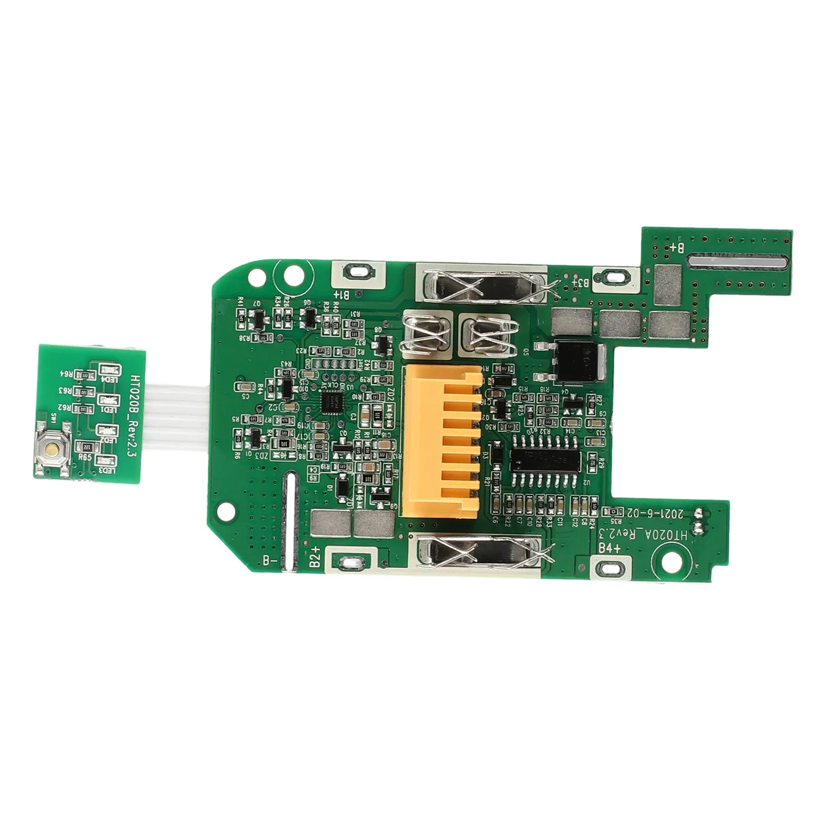 Circuit imprimé PCB à taux de décharge élevé pour Bl1830, protection contre les courts-circuits de remplacement vert à 10 cellules, 15A