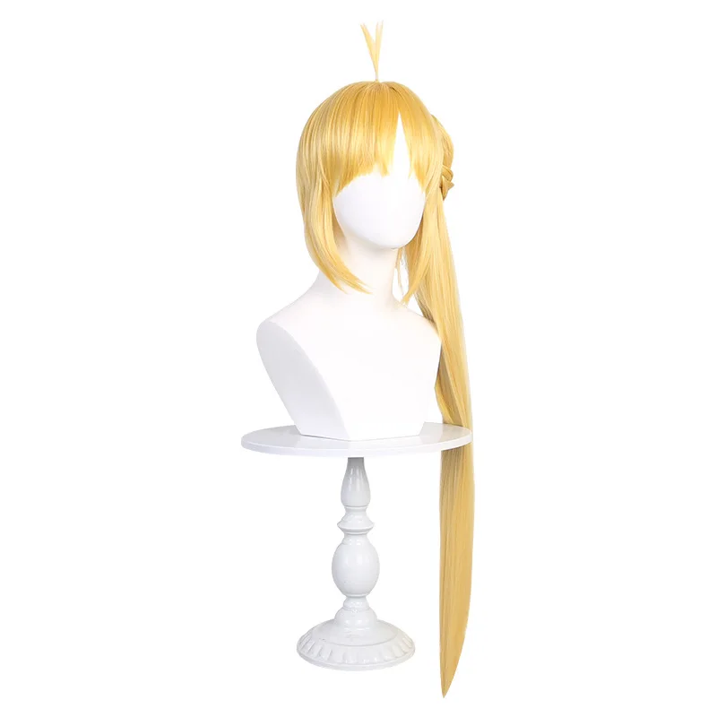 伊津志日向 コスプレウィッグ ライトゴールデンカラー キャラクタースタイル アニメ「ロンリー・ロック」日向スタイル コスプレウィッグ