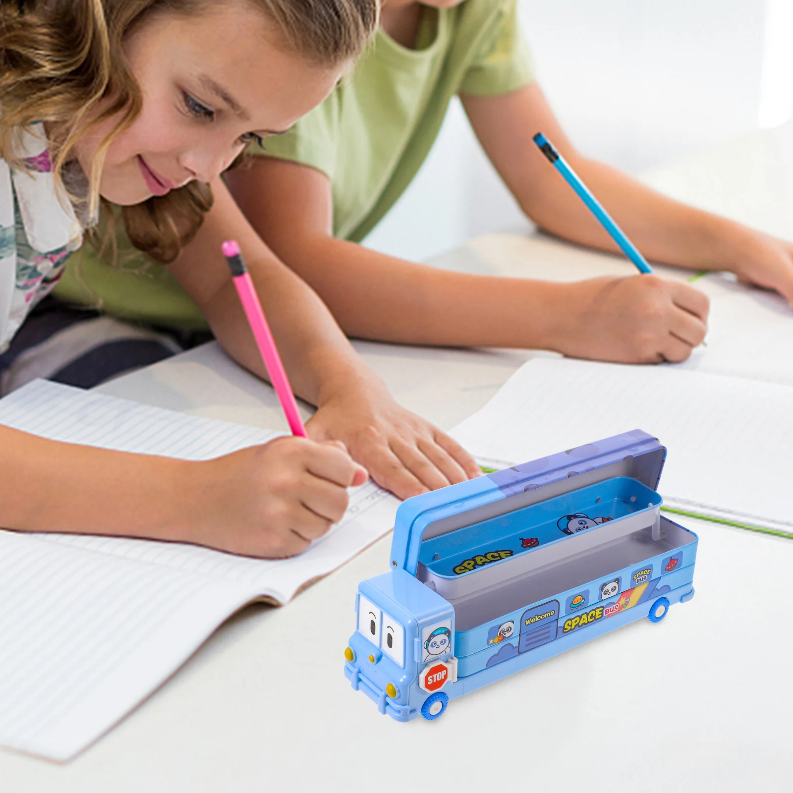 

Pencil Case Large Capacity Portable Stationery Box For School Office Adults Students Gift Multi-Use Pen Organizer