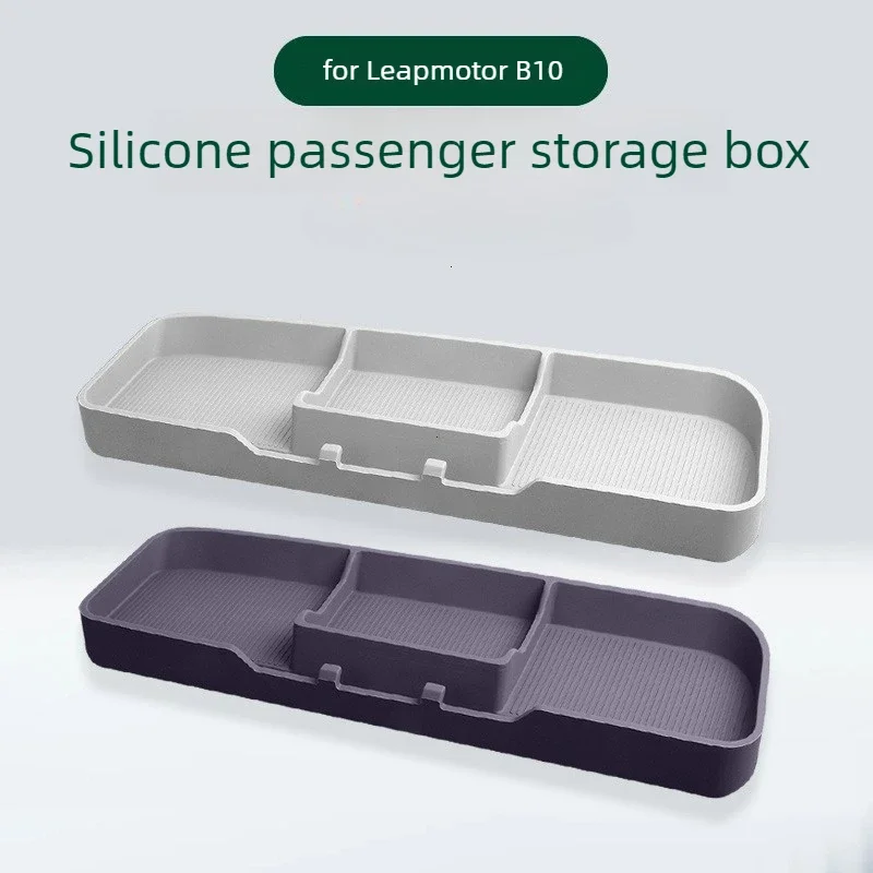 For Leapmotor B10/B01/Lafa5 Car Passenger Side Dash Extension Storage Box Perforated Table Top Storage Box Interior Accessories