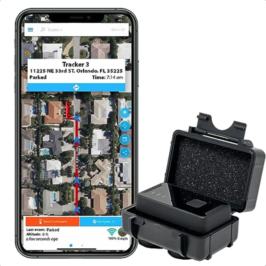 

Optimus 2.0 GPS Tracker Bundle with Twin Waterproof Magnet Case for Vehicles Assets 4G LTE RealTime GPS Tracking Device Instant