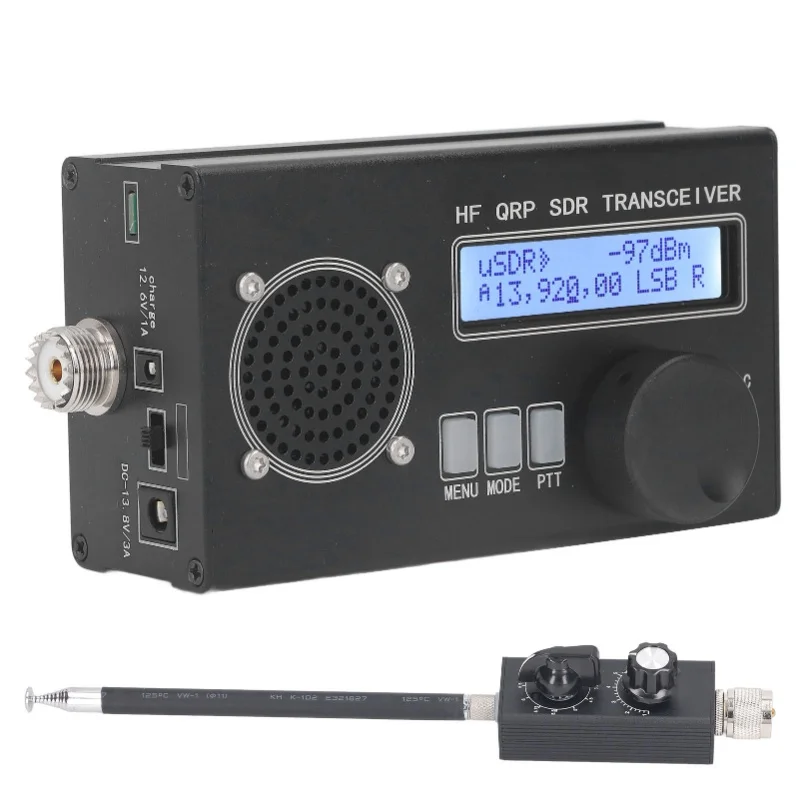 SDR Shortwave Radio Transceiver USDR USDX Mini 8 Band SSB CW QRP Transceiver 3.5 To 470MHZ 20W