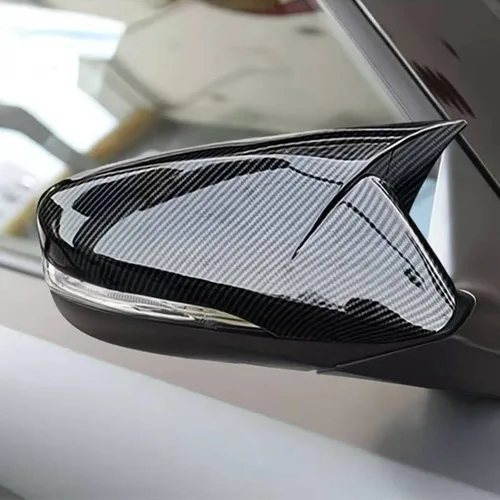 Imagen 2 del producto Cubierta para Espejo Retrovisor Lateral de Coche para Hyundai Veloster Accent 2012-2016, Tapa de Alerón, Carcasa Exterior para Espejo Retrovisor, Adhesivo Decorativo