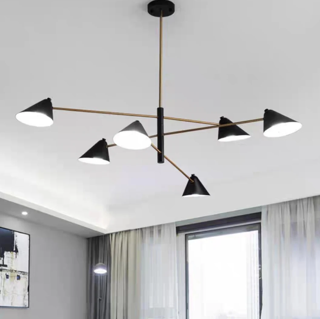 

Nordic simple creative living room chandelier modern personality luxury designer hotel clothing store restaurant decorative lamp