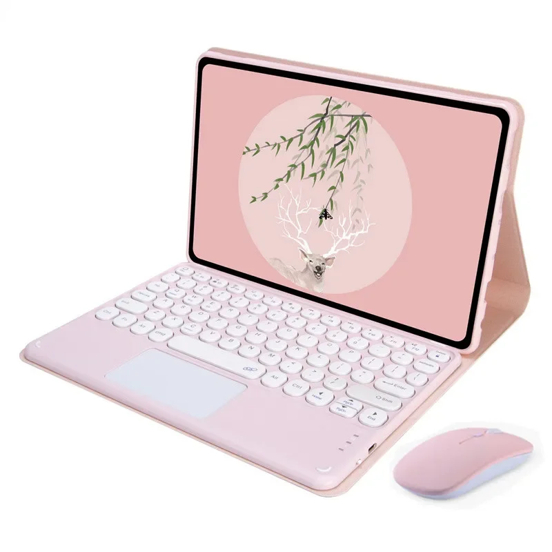 

For Lenovo Legion Y700 3rd Gen TB321FU 2025 8.8 Inch Trackpad Keyboard Case Magnetic Bluetooth Keyboard Cover TPU Leather Funda