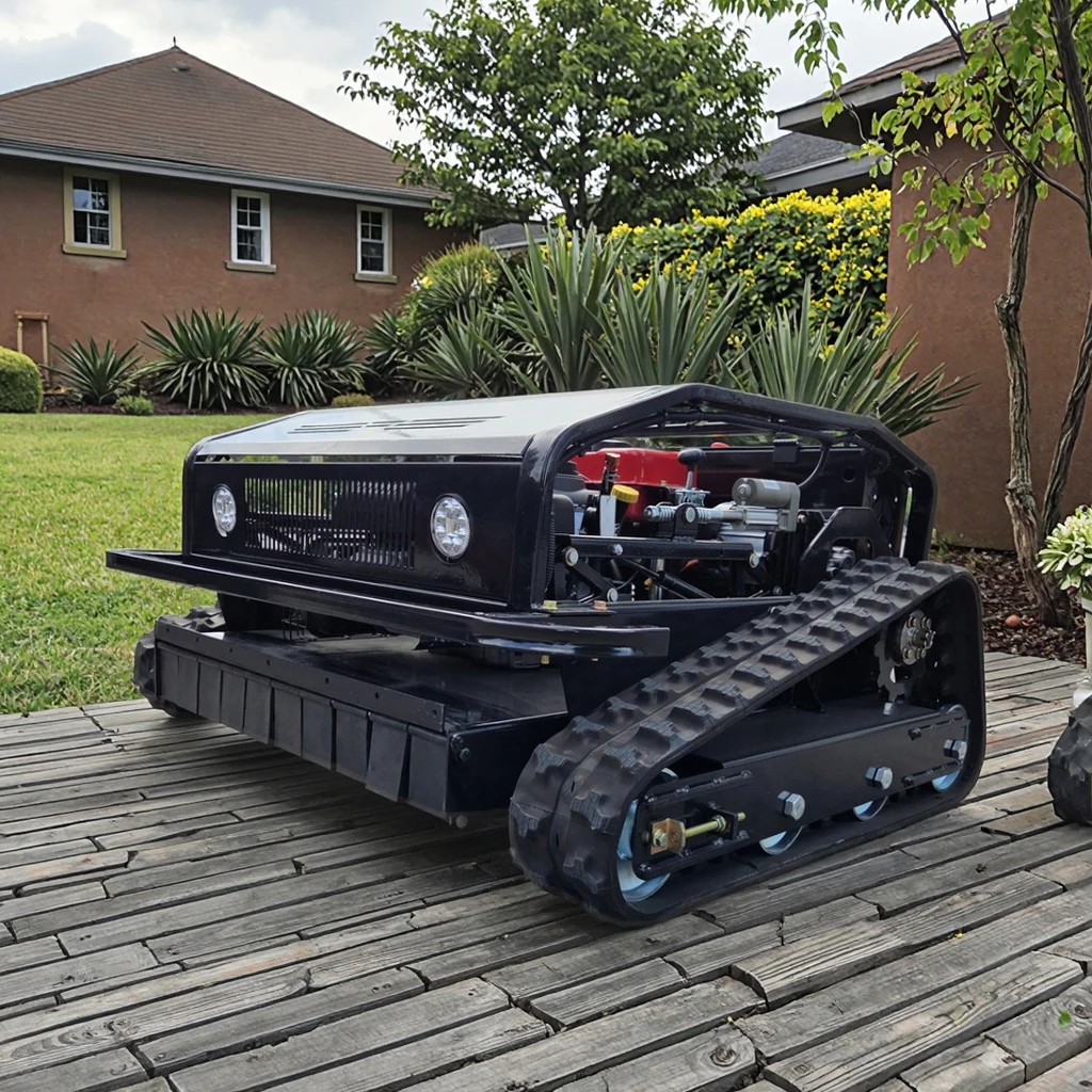 

Абсолютно новая интеллектуальная газонокосилка с дистанционным управлением – со встроенным масляным насосом, 60 ° Опора для склонов с возможностью индивидуальной настройки