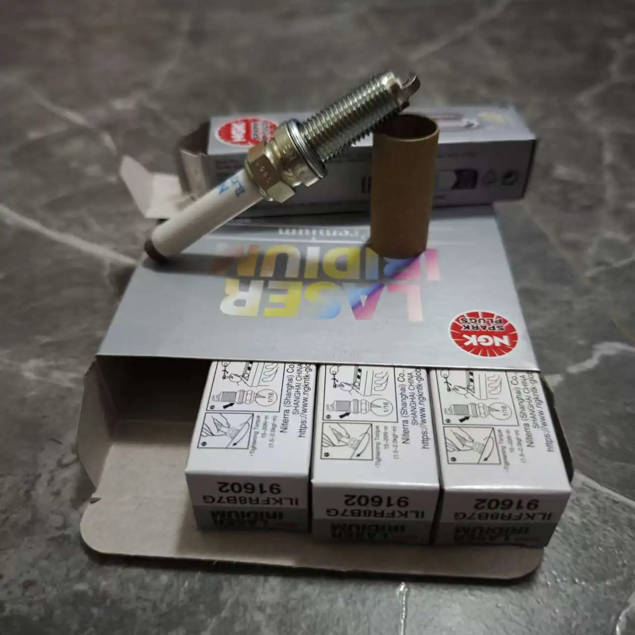 

4 шт. иридиевая свеча зажигания ILKFR8B7G NGK 91602 для Geely Monjaro Emgrand GS GT Coolray Lynkco 02 03 Lynk Co 1.5T