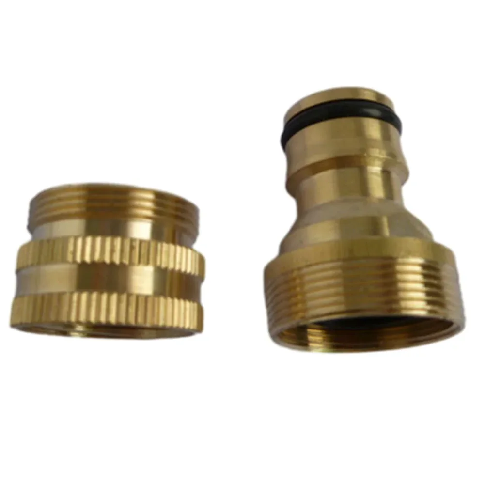 Basin Connector Brass Water Pipe Adapter Basin Fitting for Kitchen Faucet Thread Connector Convenient Installation