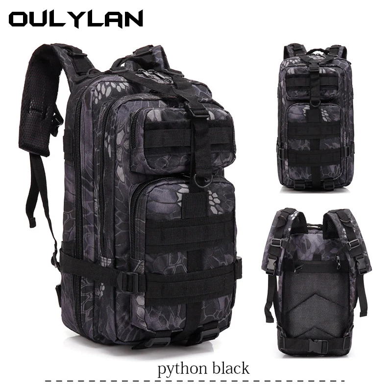 

OULYLAN Large-capacity Hiking Backpack Men Multifunctional Waterproof Abrasion Resistant Comfortable Lightweight Outdoor Bag