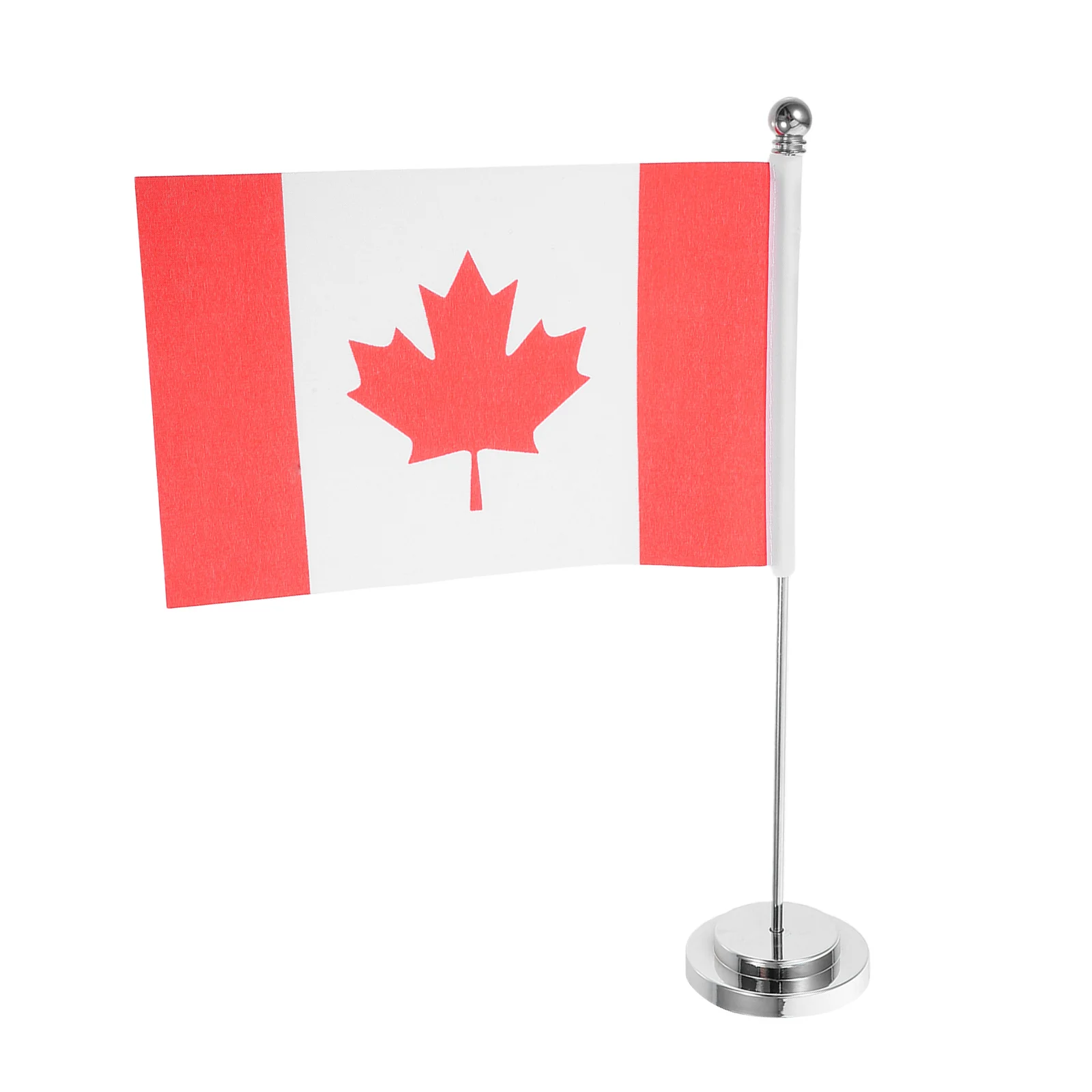 

Canada Day Accessories Small Flag Garden Flags Plastic Party Supplies Classroom