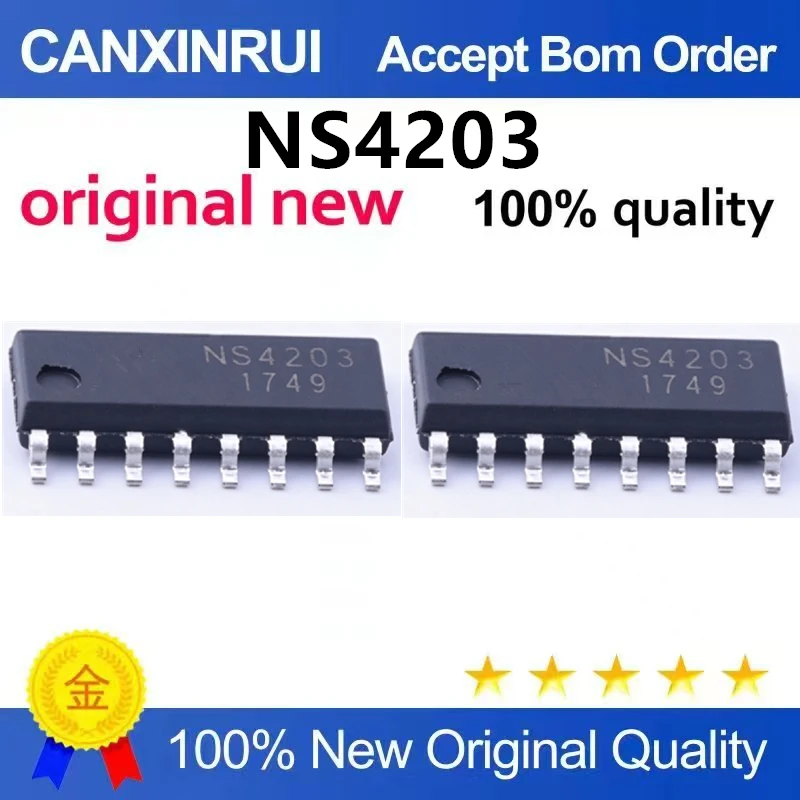 (5-100pieces)New original audio power amplifier NS4203 SOP-16