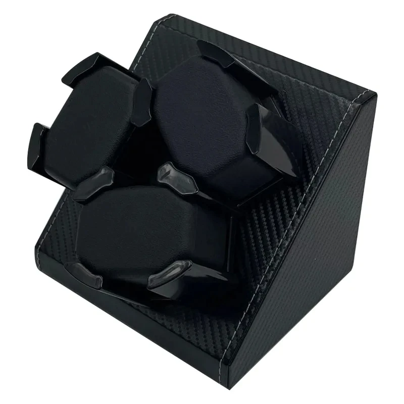 Watch Winder for Automatic Watches Automatic Winder for 3 Watches,2 Rotation Modes,PU Clock Storage Case Memory Cotton