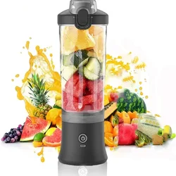 Xiaomi-Espremedor Elétrico Portátil, Misturadores de Frutas, USB Recarregável, Mini Liquidificador Smoothie, Espremedor Pessoal, Cor, 600ml, 4000mAh