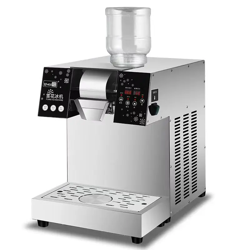 Commercial Snowflake Ice Bingsu Machine Snow Ice Maker Shaved Ice Equipment Slushie Maker Water Cooled Crusher