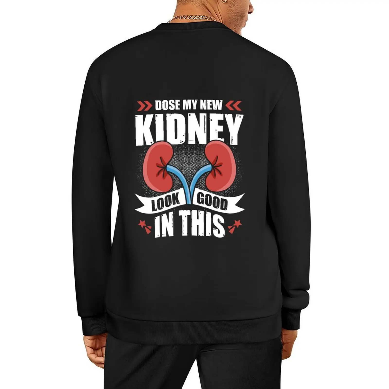 

New Kidney Recipient Organ Transplant Renal Surgery CKD Gift Pullover autumn men's coat sports sweatshirt man