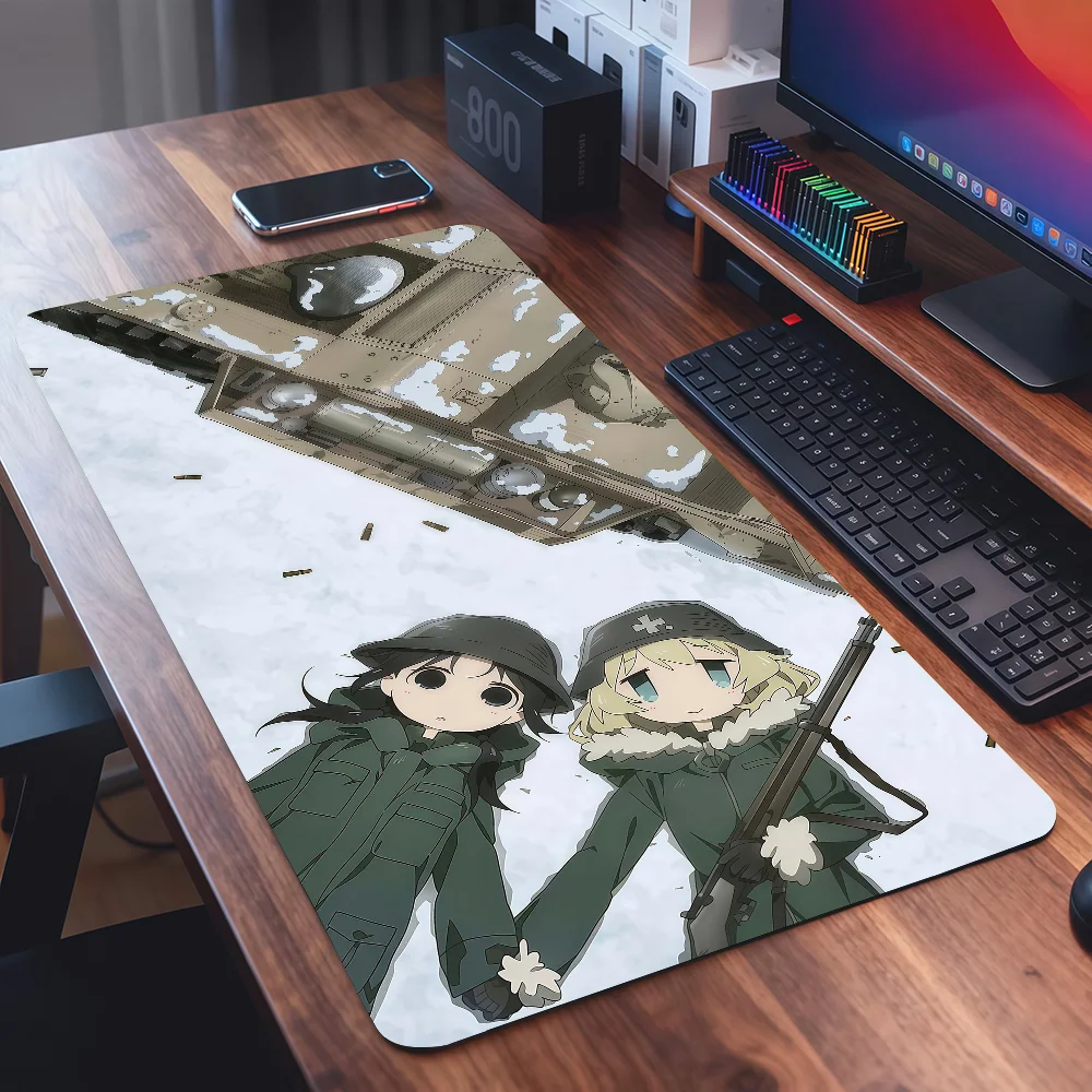 Desk Setup Tour - Коврик для мыши Anime G-Girls Last