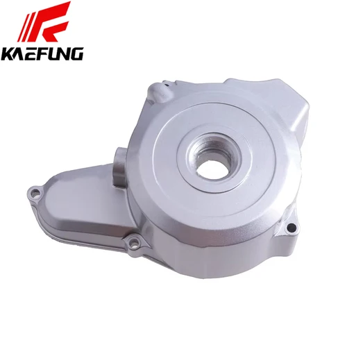 Imagen 1 del producto Protector de cubierta de motor de aluminio universal para moto de cross de 110 cc/125 cc/ATV/Quad, se adapta a la caja de montaje superior de Pit Bike Honda Yamaha