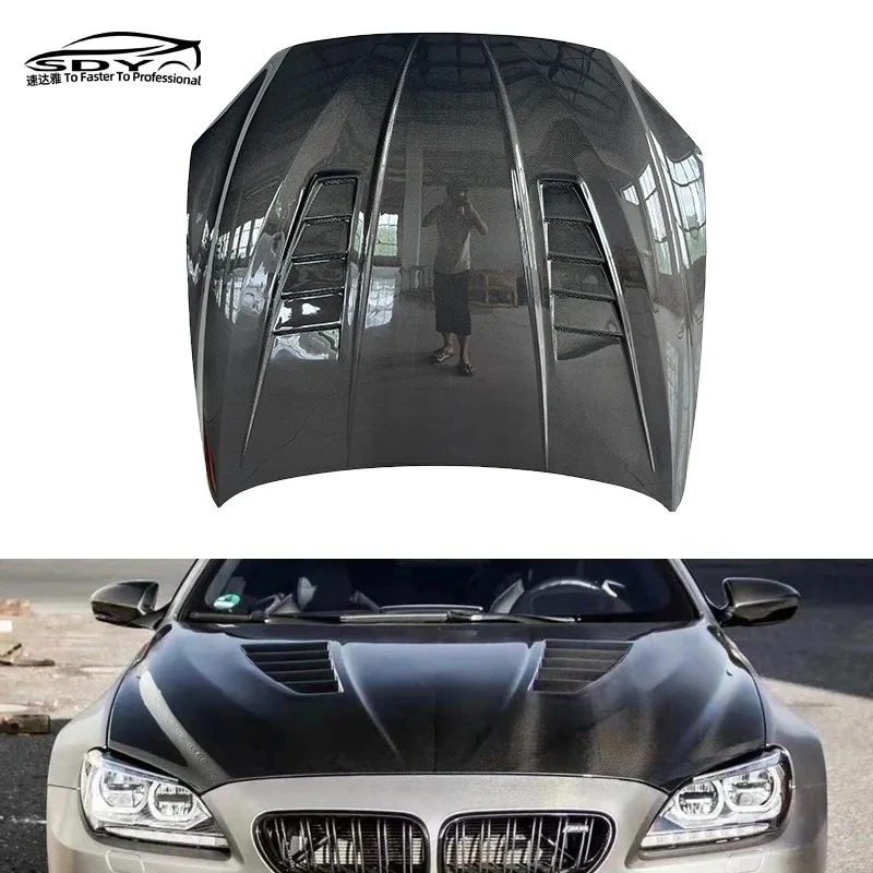 

F06 F12 F13 M6 Капот двигателя из углеродного волокна для 6-й серии F06 F12 F13 M6