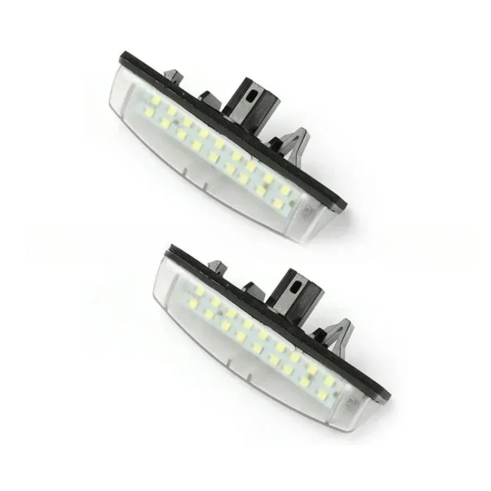 New for 2x IS300 IS200 LS430 GS300 RX330 HS250h Prius Yaris Camry LED License Number Plate Light Lamps White