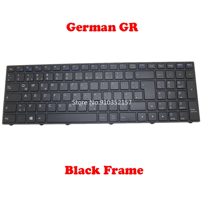 GR Keyboard For CLEVO WA50SFQ MP-13M16D0-430 6-80-WA500-070-1 MP-13M16D0-4307 6-80-W95A0-070-1MP-13M16DK-430 6-80-WA500-030-1