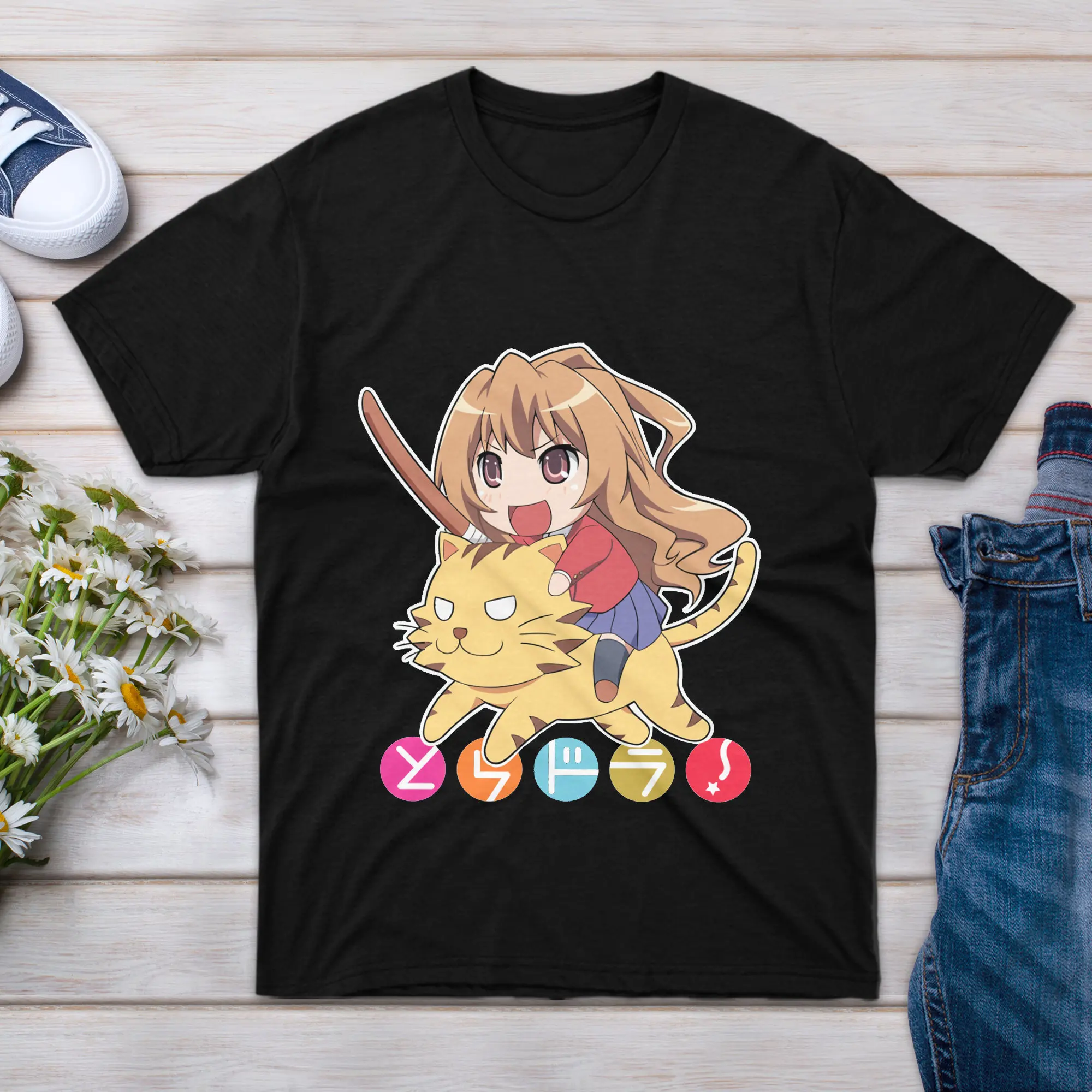 T Shirt Toradora Family Short Women Boy Big For Men Friend EvenT Sleeve Novelty Girl